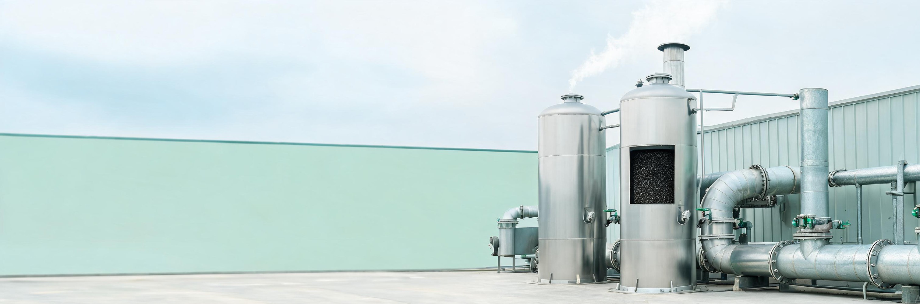 Industrial VOC abatement equipment