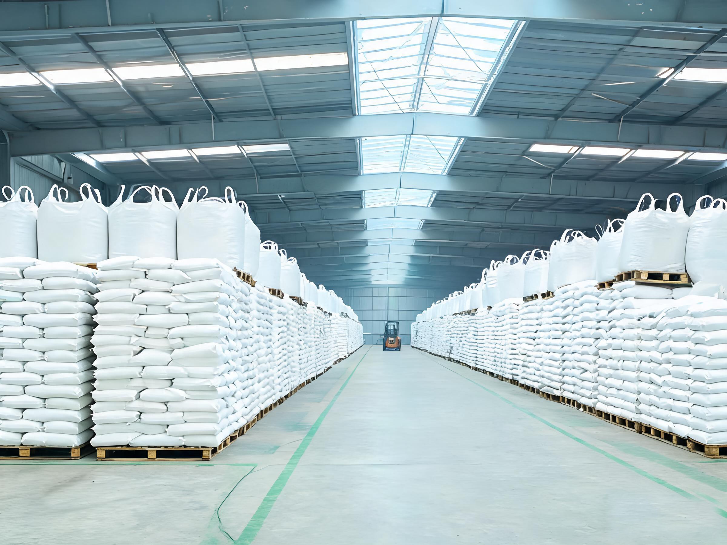 many storage in warehouse
