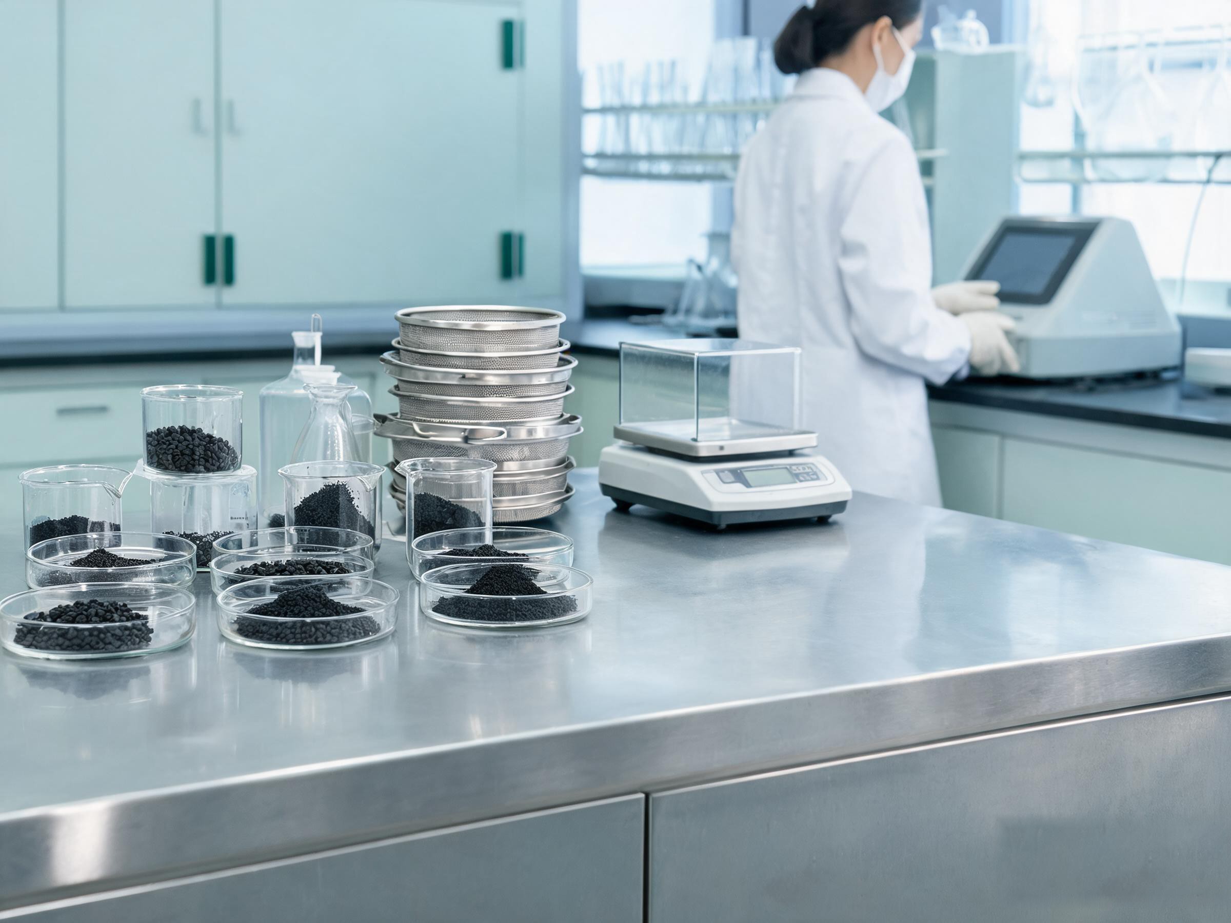 quality check in laboratory